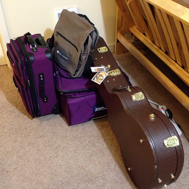 January Photo Challenge Day 2: Organise. All packed for #gafilk.